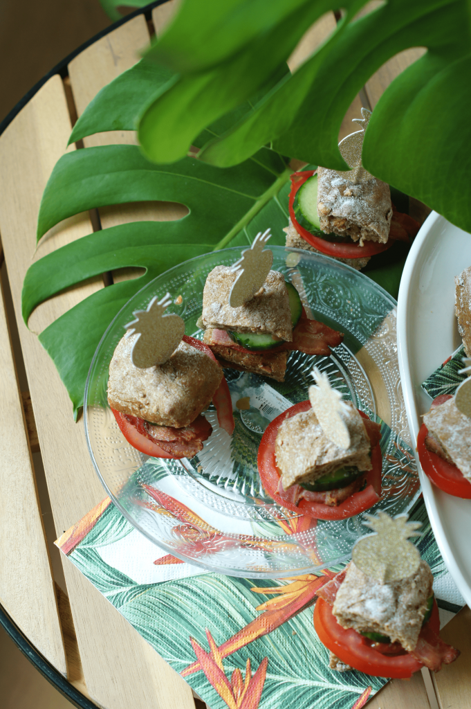 zuurdesembrood partybites